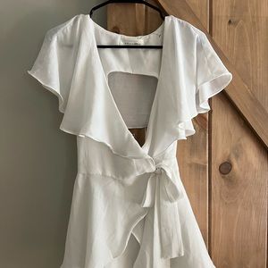 American threads white romper